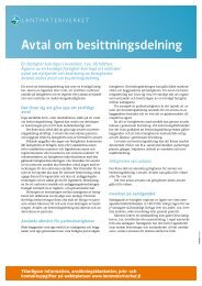 Avtal om besittningsdelning 4-2011 - Maanmittauslaitos