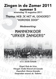 en in de Zomer 35 jaar! Zingen in de Zomer e Zomer 35 jaar! Zingen ...