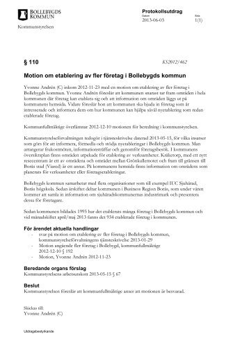 14. Motion om etablering av fler företag i Bollebygds kommun.pdf