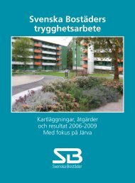 Svenska Bostäders trygghetsarbete