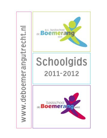 Schoolgids - De Boemerang Oost