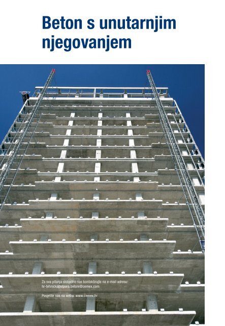 Pogledajte Katalog betona 2012. - Cemex