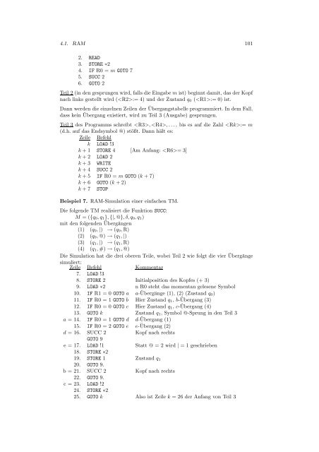 Skript in PDF - Theoretische Informatik - Technische Universität ...