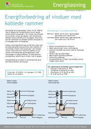 Energiforbedring af vinduer med koblede rammer