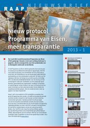 Nieuwsbrief 2013-1 - RAAP Archeologisch Adviesbureau