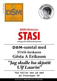 Stasi - DSM