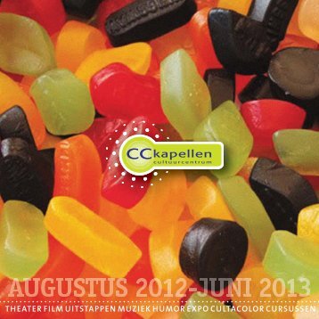 Brochure CC Kapellen augustus 2012 - juni 2013 - Gemeente ...