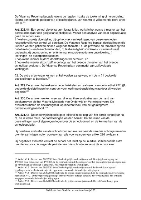 Codex Secundair Onderwijs - COC