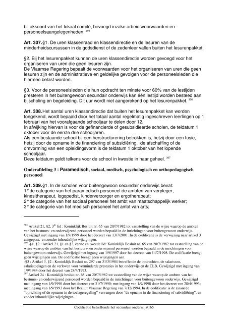 Codex Secundair Onderwijs - COC