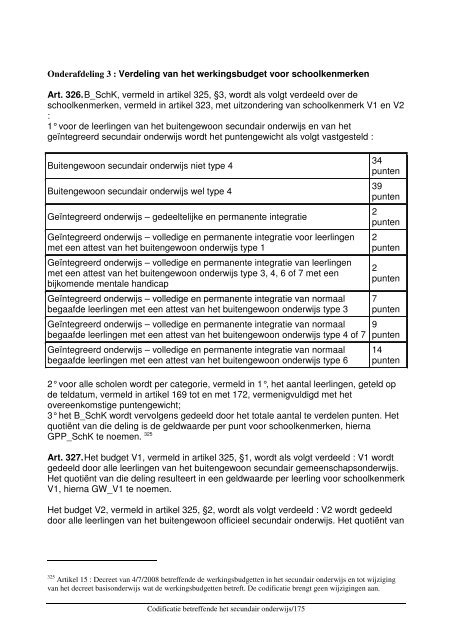 Codex Secundair Onderwijs - COC