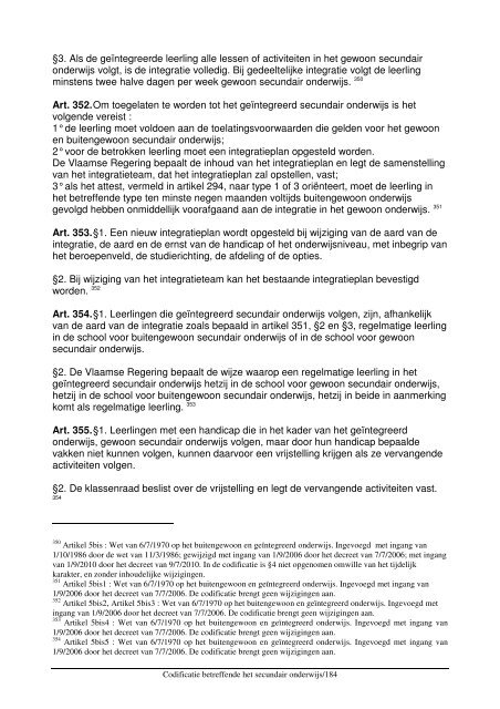 Codex Secundair Onderwijs - COC