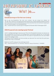 nieuwsbrief IC Limburg_zomer2013.pdf - Internationaal comité vzw