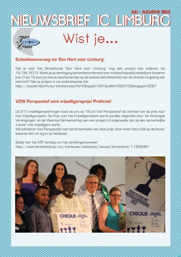nieuwsbrief IC Limburg_zomer2013.pdf - Internationaal comité vzw