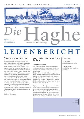 Klik hier om het ledenbericht van juli 2012 te lezen