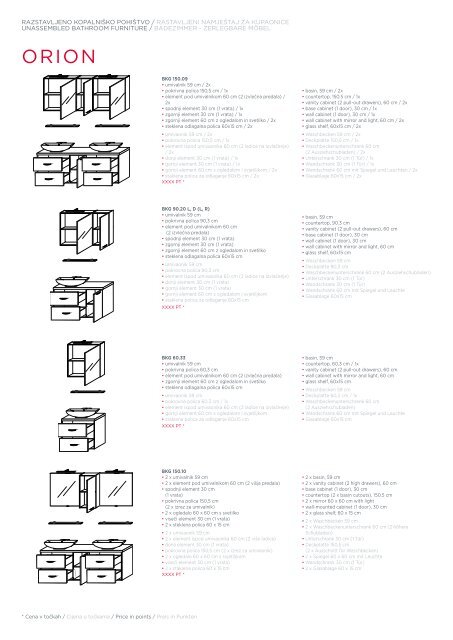 KOPALNICE BATHROOMS - Gorenje