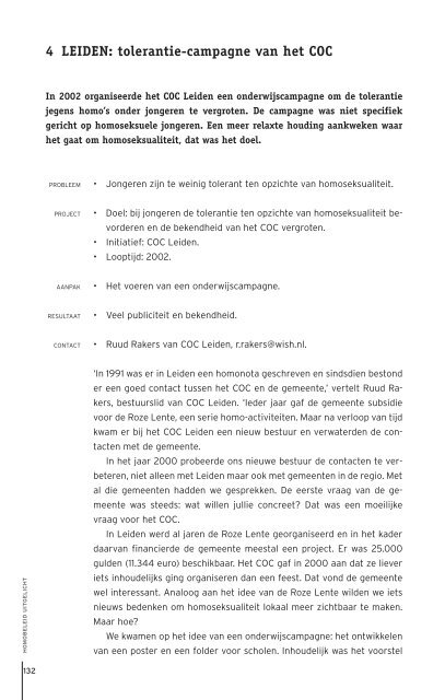 HomobeleidUitgelicht - Invoering Wmo