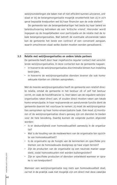 HomobeleidUitgelicht - Invoering Wmo