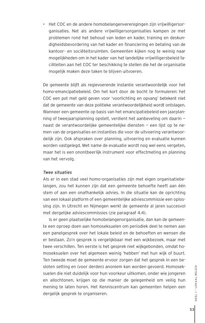 HomobeleidUitgelicht - Invoering Wmo