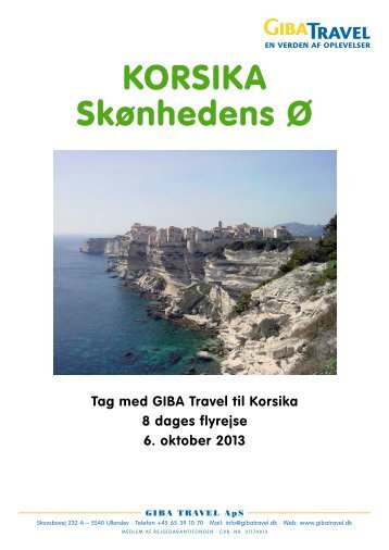 Se hele rejseprogrammet - GIBA Travel