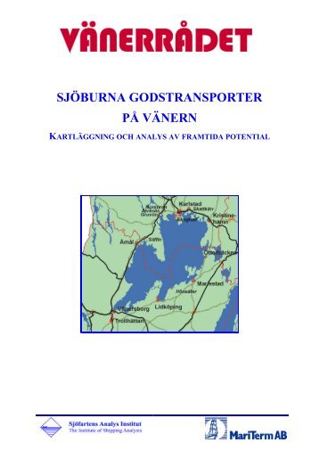 Vänerrådet - Sjöburna godstransporter på vänern (1 MB) - Mariterm