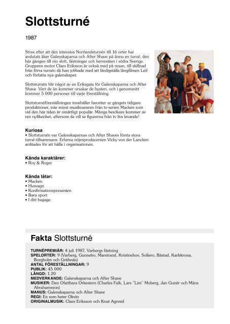 Fakta - Kulturtuben