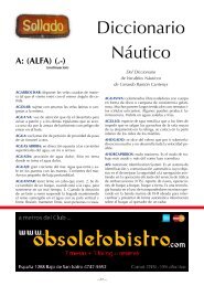 Diccionario Náutico - Club Náutico San Isidro