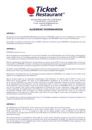 Algemene verkoopsvoorwaarden - Edenred
