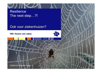 Resilience The next step…?!