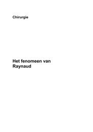 Het fenomeen van Raynaud - Lievensberg ziekenhuis