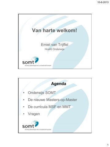 download de presentatie - Somt