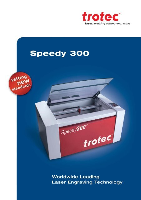 Speedy 300 Trotec Laser