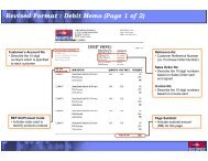 Revised Format : Debit Memo (Page 1 of 2) - Pos Malaysia