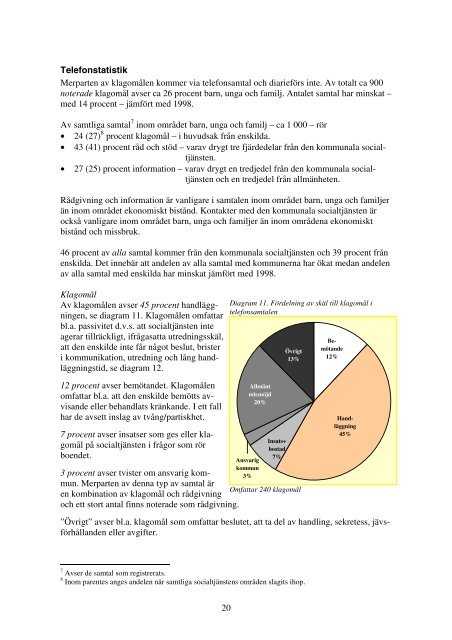 Rapport nr 3:2000, Årsrapport om socialtjänsten - Länsstyrelsen i ...