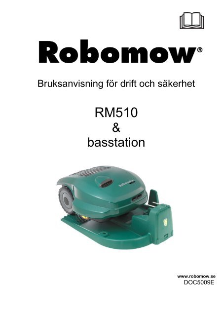 Bruksanvisning Robomow RM510 - Widahls Port