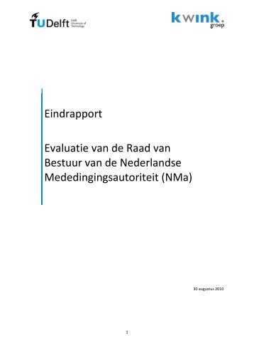 Eindrapport Evaluatie van de Raad van Bestuur ... - MKB-Nederland