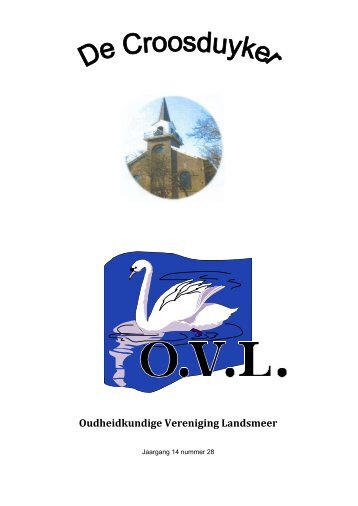 Nummer 28 - Oudheidkundige Vereniging Landsmeer