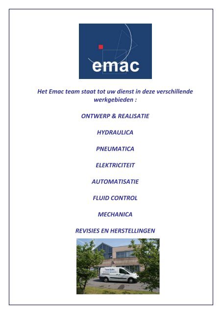 Willen foto Netelig Verkoopsprogramma (PDF) - EMAC