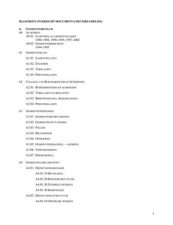 Algemeen overzicht (PDF) - Opwijk