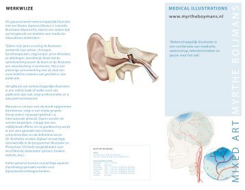 Flyer Mixed Art Myrthe Boymans - Orthopedie Pellenberg