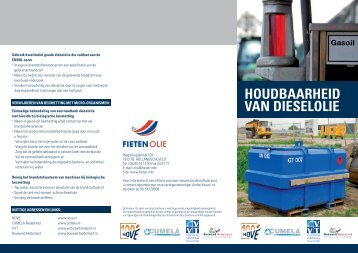 HOUDBAARHEID VAN DIESELOLIE - Fieten