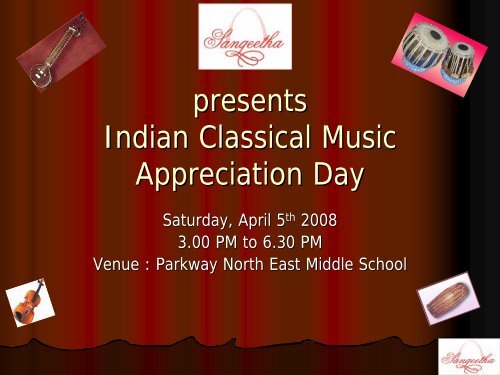 Indian Classical Music Celebration Day - Sangeetha