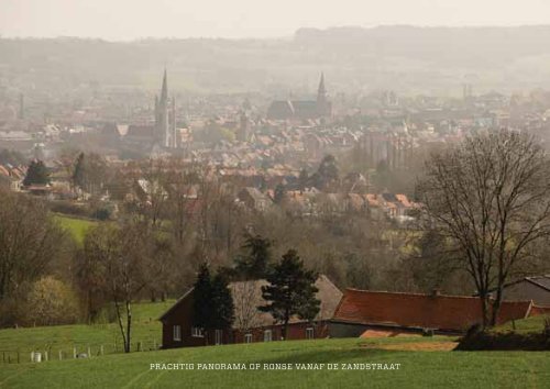 1 prachtig panorama op ronse vanaf de zandstraat