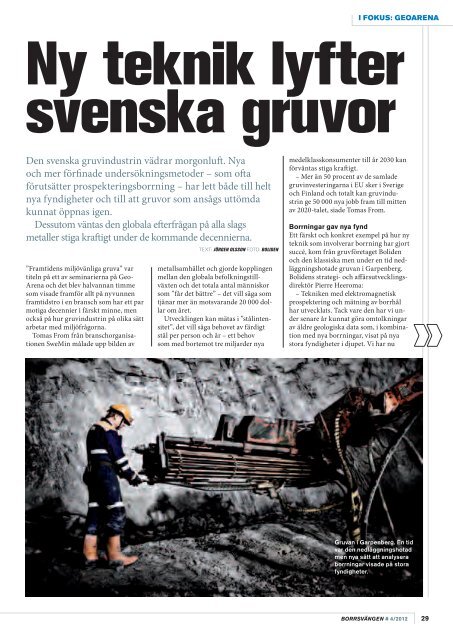 Hämta tidningen som PDF - Geotec