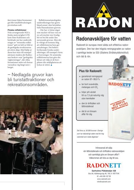 Hämta tidningen som PDF - Geotec