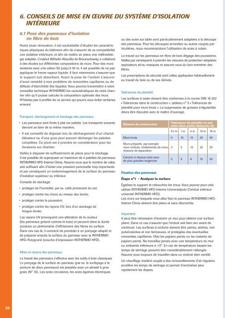 le système d'isolation inthermo pour le neuf et la rénovation