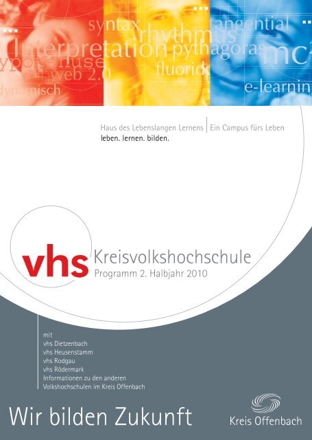 Bildhauerei – Plastisches Gestal- ten - Keramik - vhs Kreis Offenbach