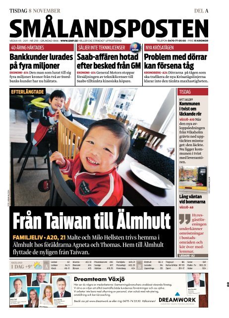 Från Taiwan till Älmhult - BFA Barnen framför allt