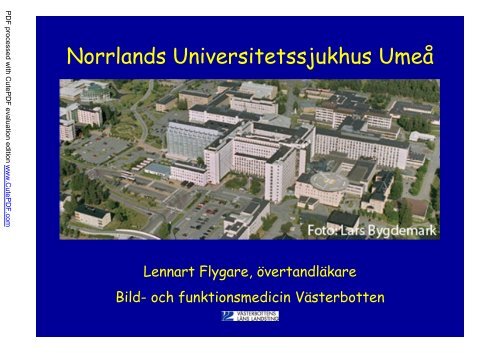 Norrlands Universitetssjukhus Umeå