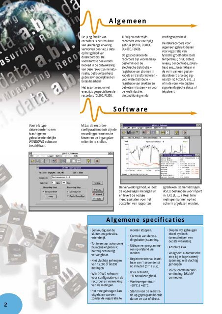 Toepassingen - abi data Website