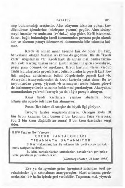 YOKSULLUKTAN VARSILLIĞA -İSVEÇ- - Abana Gazetesi